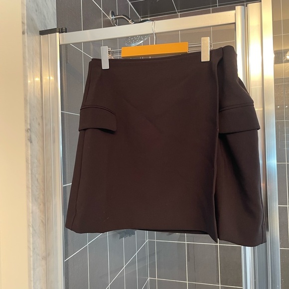 EVER NEW  BLACK CARGO SKIRT SIZE 12 classic feminine holiday christmas formal - Picture 9 of 12